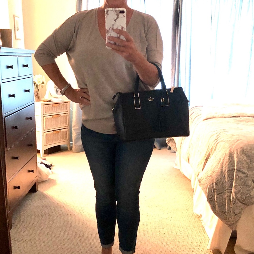 Kate Spade pebbled leather satchel - Picture 10 of 13